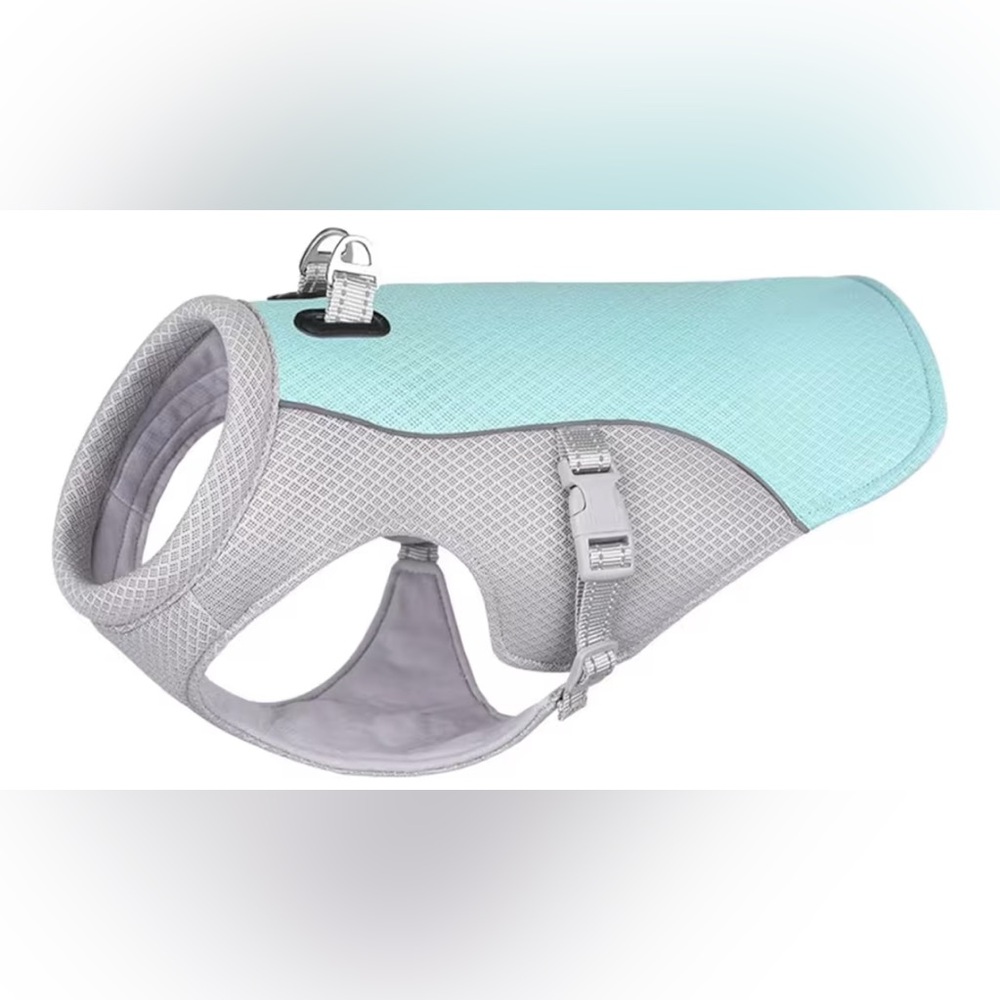 Dog Cooling Vest Lightweight Breathable Pet Cooling Jacket for Summer Reflective